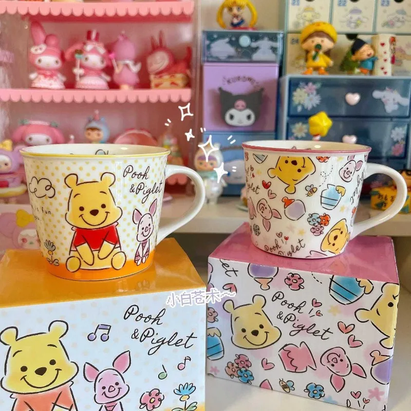 Disney Winnie The Pooh Mug Ceramic Mug with Gift Box Cute Cartoon Household Breakfast Milk Cup Mug Birthday Gift
Disney Winnie The Pooh Mug Ceramic Mug with Gift Box Cute Cartoon Household Breakfast Milk Cup Mug Birthday Gift