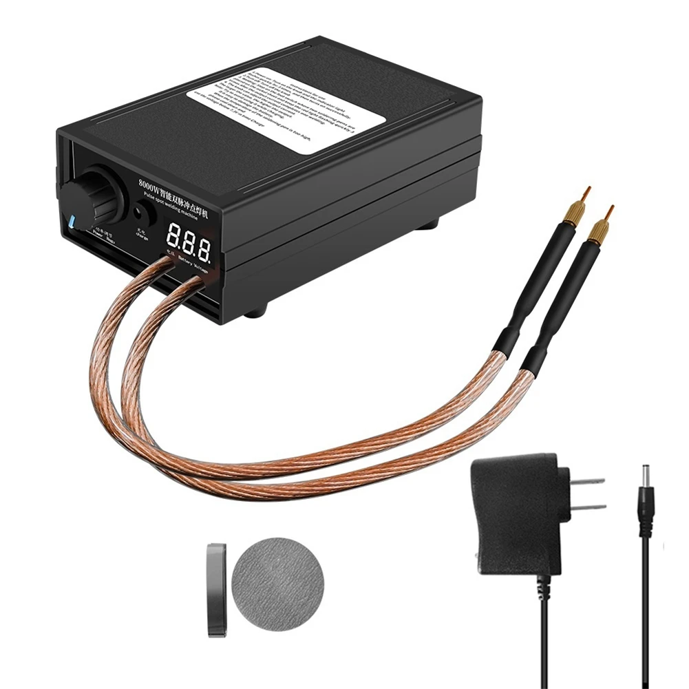 8000W High Power Household Spot Welder 18650 Lithium Battery Spot Welder US Plug
8000W High Power Household Spot Welder 18650 Lithium Battery Spot Welder US Plug