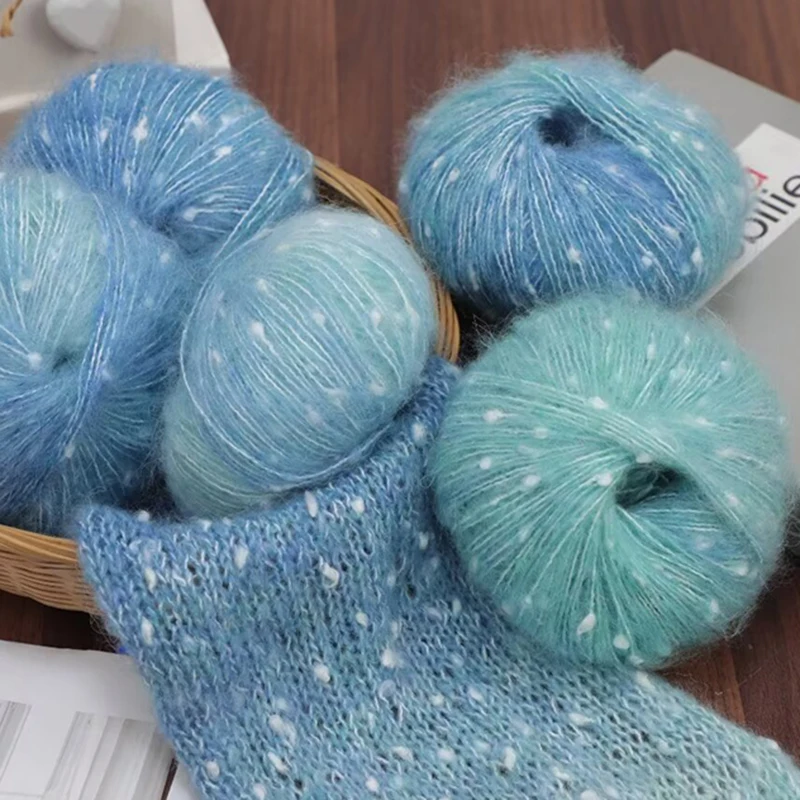 Пряжа из альпаки из мохера, вязаная крючком, упаковка 150 г, красочные точки для вязания, шаль, одежда, шарф, градиентная сегментированная окрашенная шерстяная детская нить
Пряжа из альпаки из мохера, вязаная крючком, упаковка 150 г, красочные точки для вязания, шаль, одежда, шарф, градиентная сегментированная окрашенная шерстяная детская нить