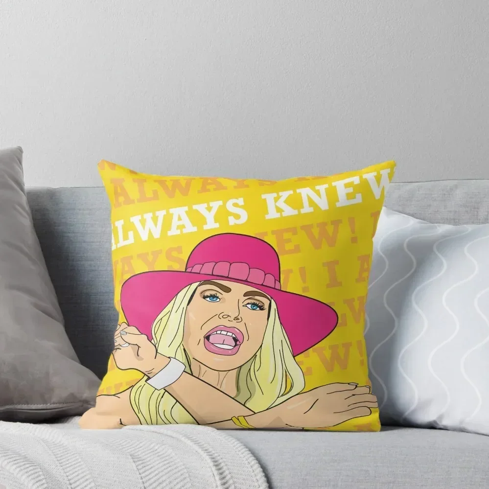Destination Divorce: “I Always Knew!” - RHOM Alexia Throw Pillow Luxury Cushion Cover pillows decor home Sofa Cushions pillow
Destination Divorce: “I Always Knew!” - RHOM Alexia Throw Pillow Luxury Cushion Cover pillows decor home Sofa Cushions pillow