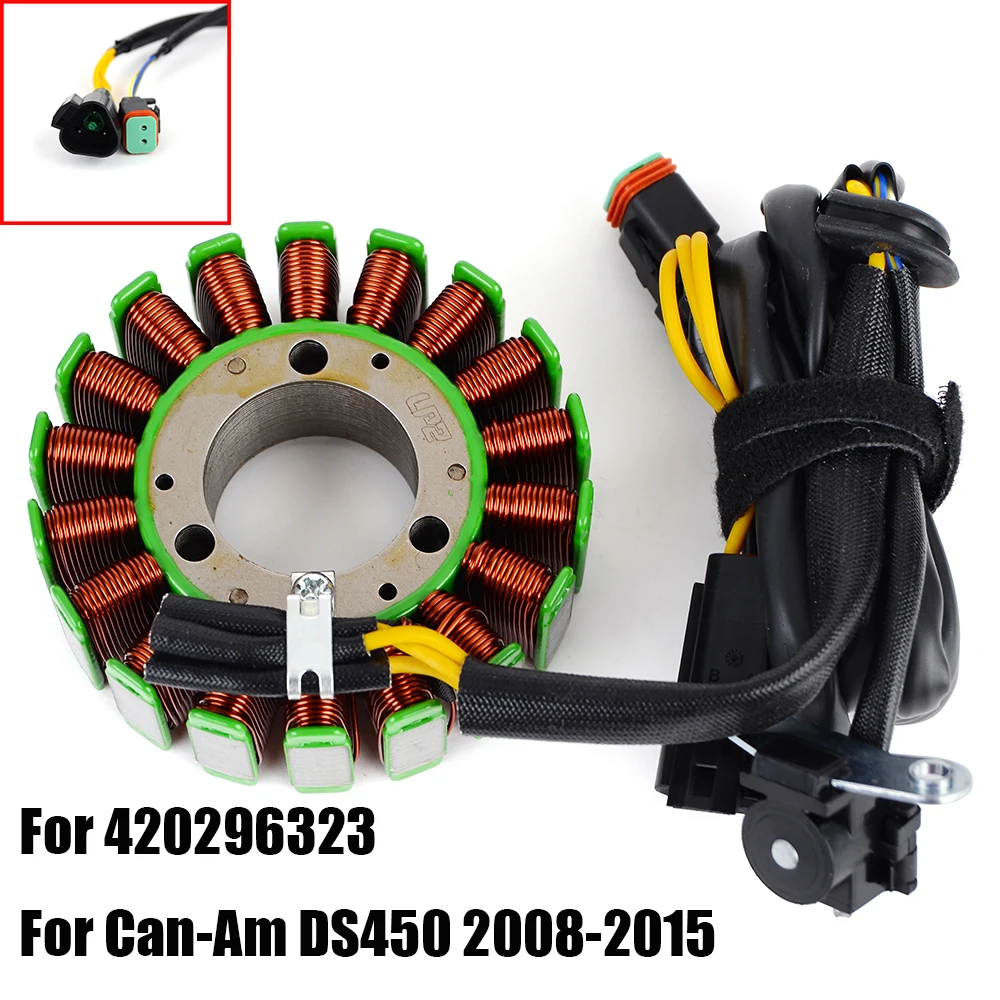 DS 450 Magneto Stator Coil For Can-Am DS450 2008 2009 2010 2011 2012 2013 2014 2015 420296323
DS 450 Magneto Stator Coil For Can-Am DS450 2008 2009 2010 2011 2012 2013 2014 2015 420296323