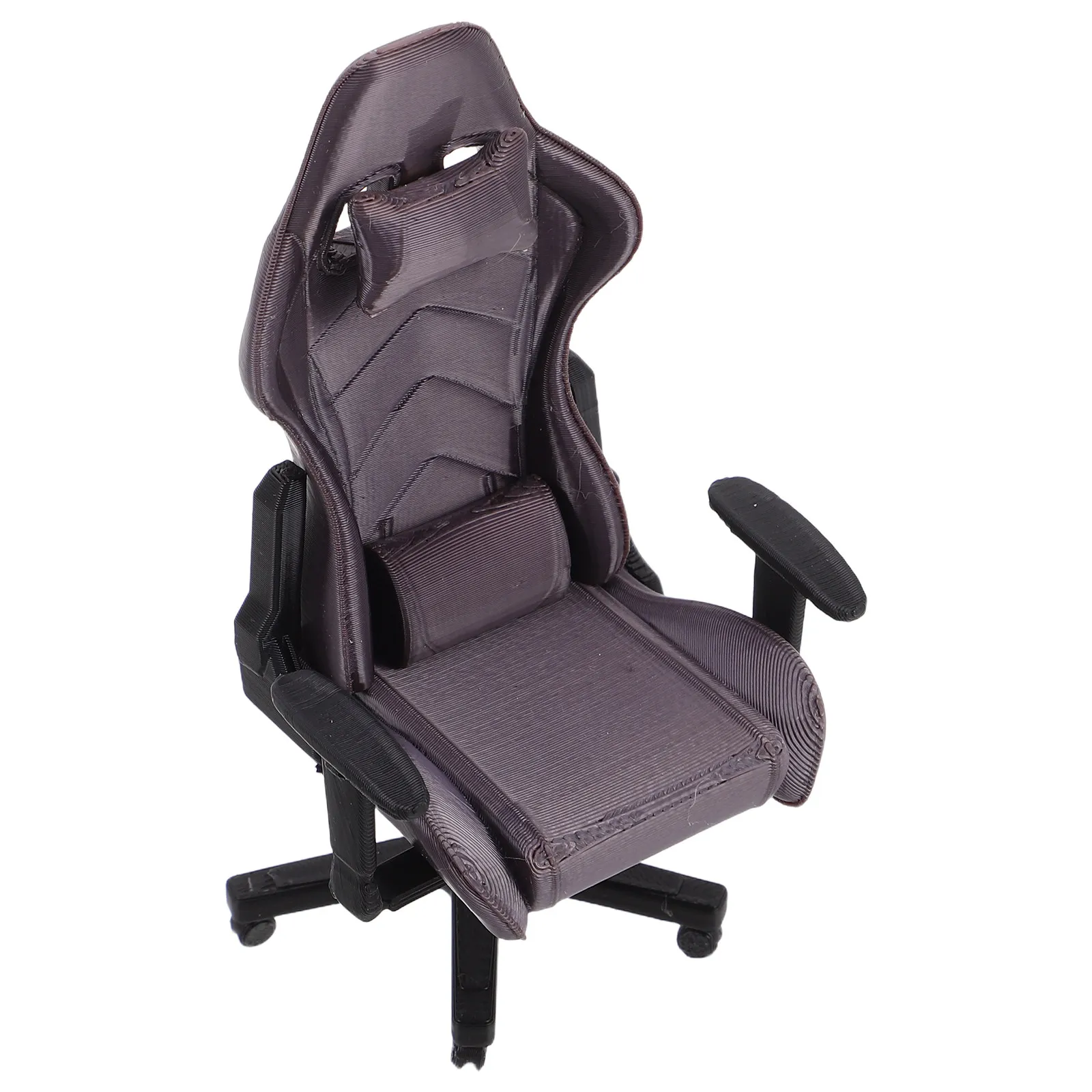 Miniature Gaming Desk Chair Set 1:12 Scale Tiny Furniture Computer Chair Dollhouse Accessories Mini Office Decor
Miniature Gaming Desk Chair Set 1:12 Scale Tiny Furniture Computer Chair Dollhouse Accessories Mini Office Decor