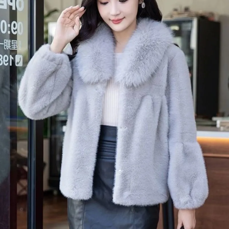 Women's Faux Fur Thicken Coats Oversized Plush Lined 2025 Autumn Winter Solid Jacket Coats for Cold Weather Coats Tops
Women's Faux Fur Thicken Coats Oversized Plush Lined 2025 Autumn Winter Solid Jacket Coats for Cold Weather Coats Tops