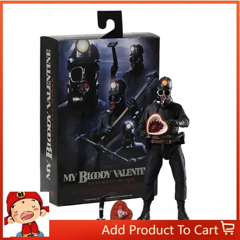 In Stock NE56085 7inch My Bloody Valentine Ultimate Miner Action Figure High Quality PVC Model Toy Gift for Friends
In Stock NE56085 7inch My Bloody Valentine Ultimate Miner Action Figure High Quality PVC Model Toy Gift for Friends