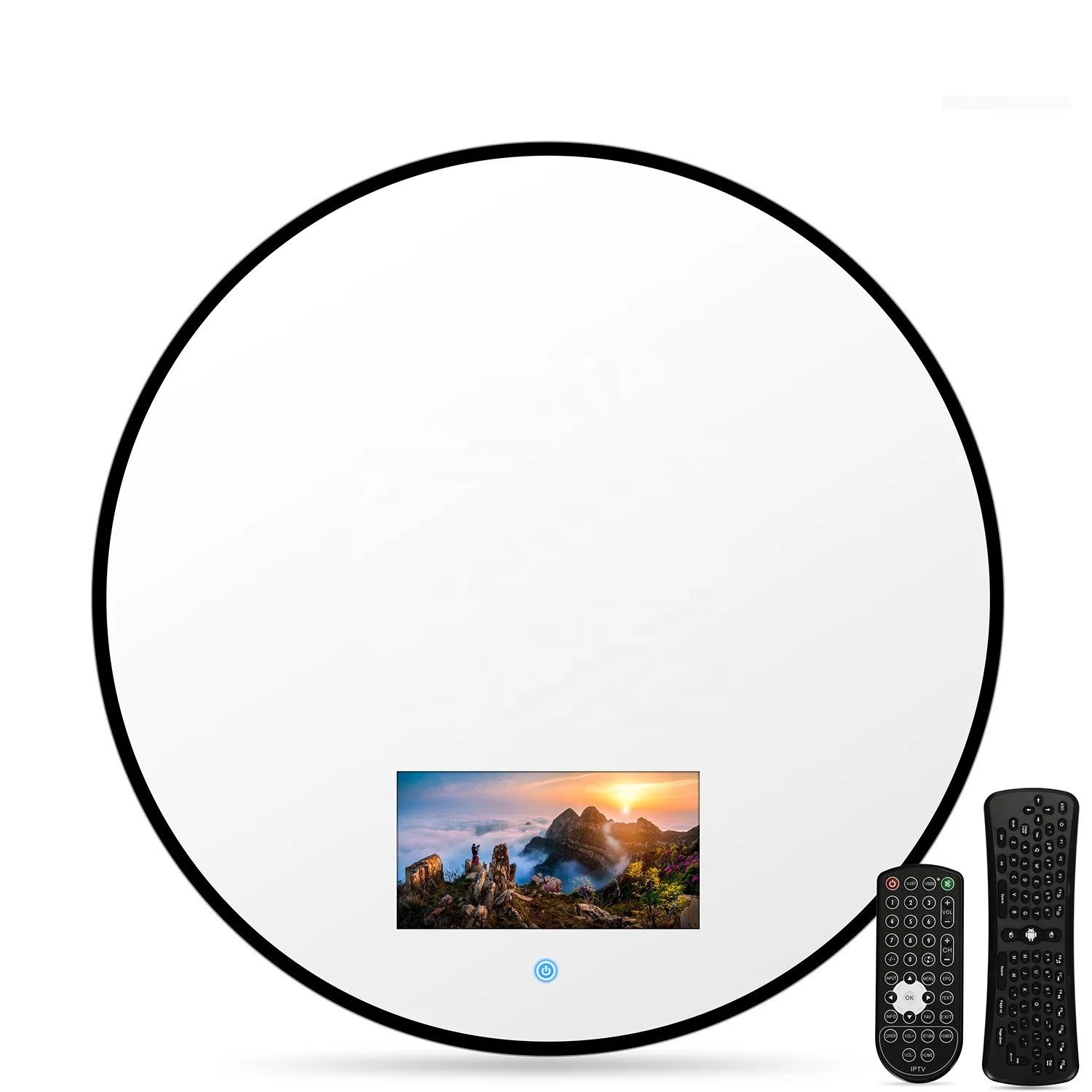 haocrown 23.5-inch Black Bezel Mirror TV , Touchable Screen Bathroom Waterproof Mirror, Smart Android 10
haocrown 23.5-inch Black Bezel Mirror TV , Touchable Screen Bathroom Waterproof Mirror, Smart Android 10