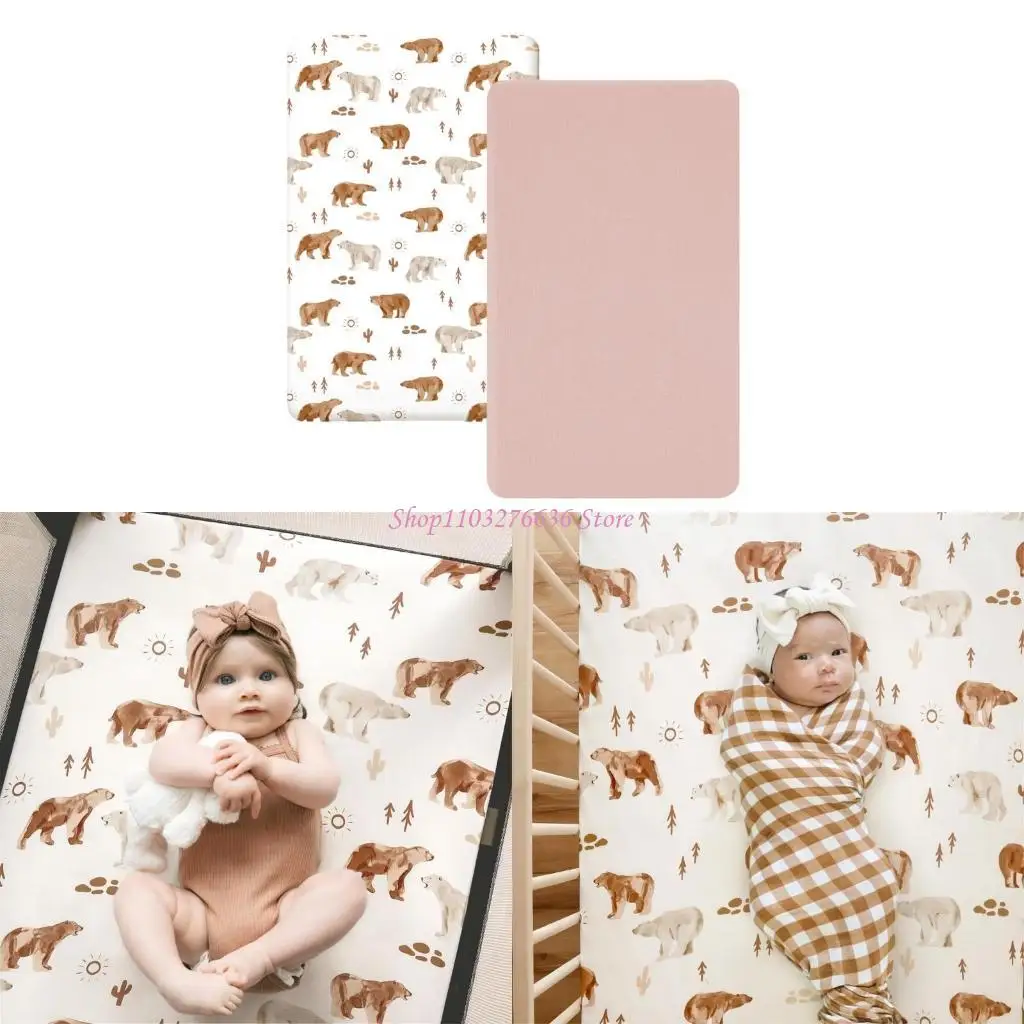 R6FD 2PCS Baby Fitted Sheet Mattress Protectors Case Protective Sleeve Infants Toddler Boys Girls Bedding Stuff Essential
R6FD 2PCS Baby Fitted Sheet Mattress Protectors Case Protective Sleeve Infants Toddler Boys Girls Bedding Stuff Essential