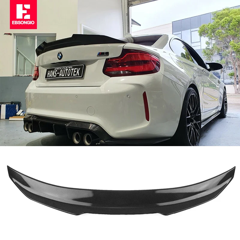PSM Style Carbon Fiber Spoiler for BMW 2 Series F22 F87 M2 2014-2021 M235i M240i 218i 220i 228i Rear Bumper Lip Trunk Wing Cover
PSM Style Carbon Fiber Spoiler for BMW 2 Series F22 F87 M2 2014-2021 M235i M240i 218i 220i 228i Rear Bumper Lip Trunk Wing Cover