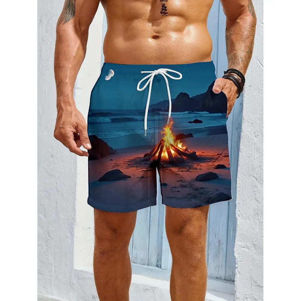 1pcs Men's Short swim trunks2026 Summer 3D Printed Short sleeve Breathable Men's clothing Quick drying running Polyester
1pcs Men's Short swim trunks2026 Summer 3D Printed Short sleeve Breathable Men's clothing Quick drying running Polyester