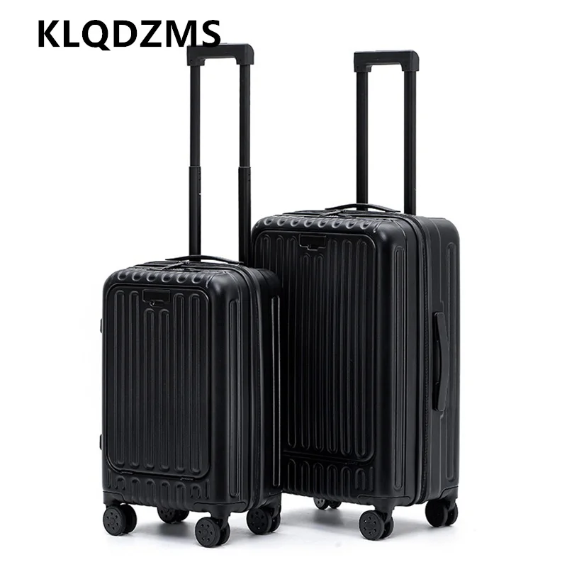 KLQDZMS Cabin Suitcase Front Opening Boarding Case Laptop Trolley Case 20"24"26 Inch USB Charging Multifunctional Luggage
KLQDZMS Cabin Suitcase Front Opening Boarding Case Laptop Trolley Case 20"24"26 Inch USB Charging Multifunctional Luggage