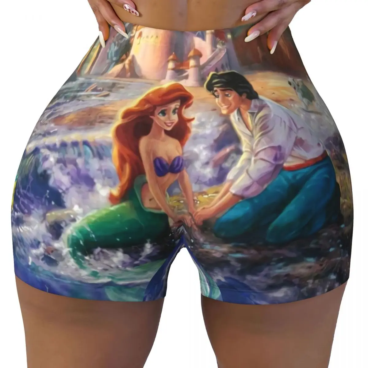 Женские шорты для йоги Thomas Kinkade-The Little Mermaid для тренировок, спортивные байкерские шорты для бега в тренажерном зале
Женские шорты для йоги Thomas Kinkade-The Little Mermaid для тренировок, спортивные байкерские шорты для бега в тренажерном зале