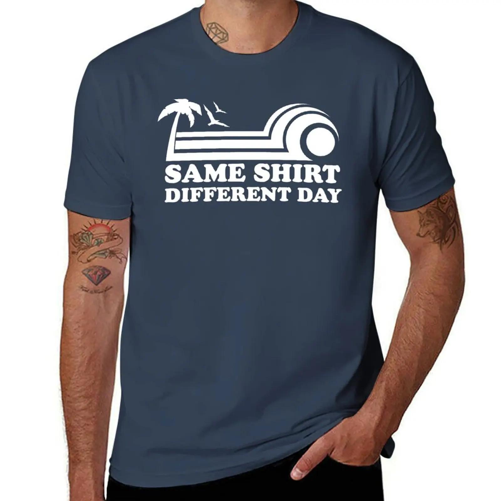 Same Shirt, Different Day T-Shirt printed t shirts for man graphic t shirts for man t shirts for man cotton soft T-Shirt
Same Shirt, Different Day T-Shirt printed t shirts for man graphic t shirts for man t shirts for man cotton soft T-Shirt