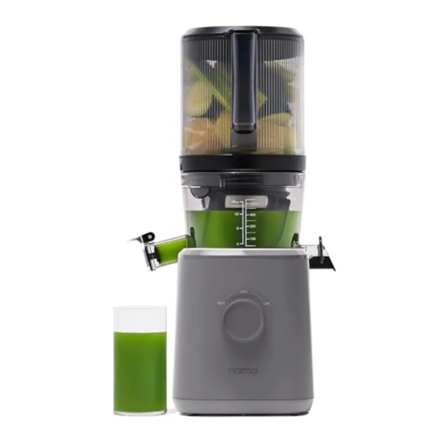 Cold Press Juicer for Kitchen Use Stainless Steel, Black Self-Feeding Wide Mouth Hopper Enables Hands-Free Whole Recipe Loading
Cold Press Juicer for Kitchen Use Stainless Steel, Black Self-Feeding Wide Mouth Hopper Enables Hands-Free Whole Recipe Loading