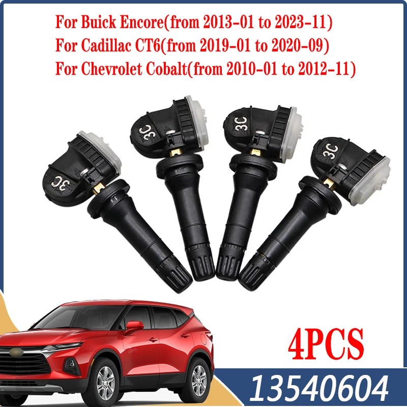 315MHZ TPMS 13540604 For 2013-2023 Buick Encore 2014-2019 Cadillac ATS CTS XTS Escalade Tire Pressure Sensor 4PCS/Lot 13598771
315MHZ TPMS 13540604 For 2013-2023 Buick Encore 2014-2019 Cadillac ATS CTS XTS Escalade Tire Pressure Sensor 4PCS/Lot 13598771