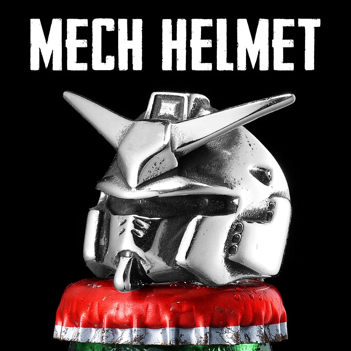 Mech Helmet Stylish Stainless Steel Men Rings Punk New In For Male Women Fashion Jewelry Creativity Gift Wholesale Dropshiping
Mech Helmet Stylish Stainless Steel Men Rings Punk New In For Male Women Fashion Jewelry Creativity Gift Wholesale Dropshiping