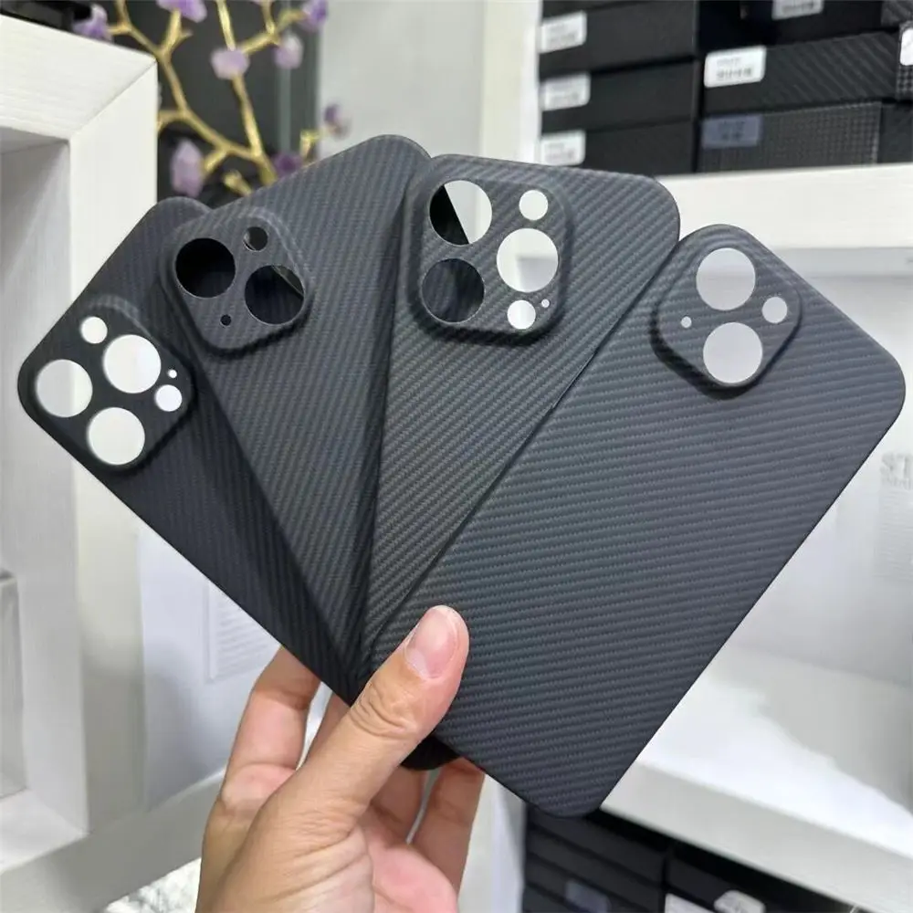 Genuine Carbon Fiber Aramid Slim Case for iPhone 15 Pro Max 15Pro Magnetic Wireless Charging Cover
Genuine Carbon Fiber Aramid Slim Case for iPhone 15 Pro Max 15Pro Magnetic Wireless Charging Cover