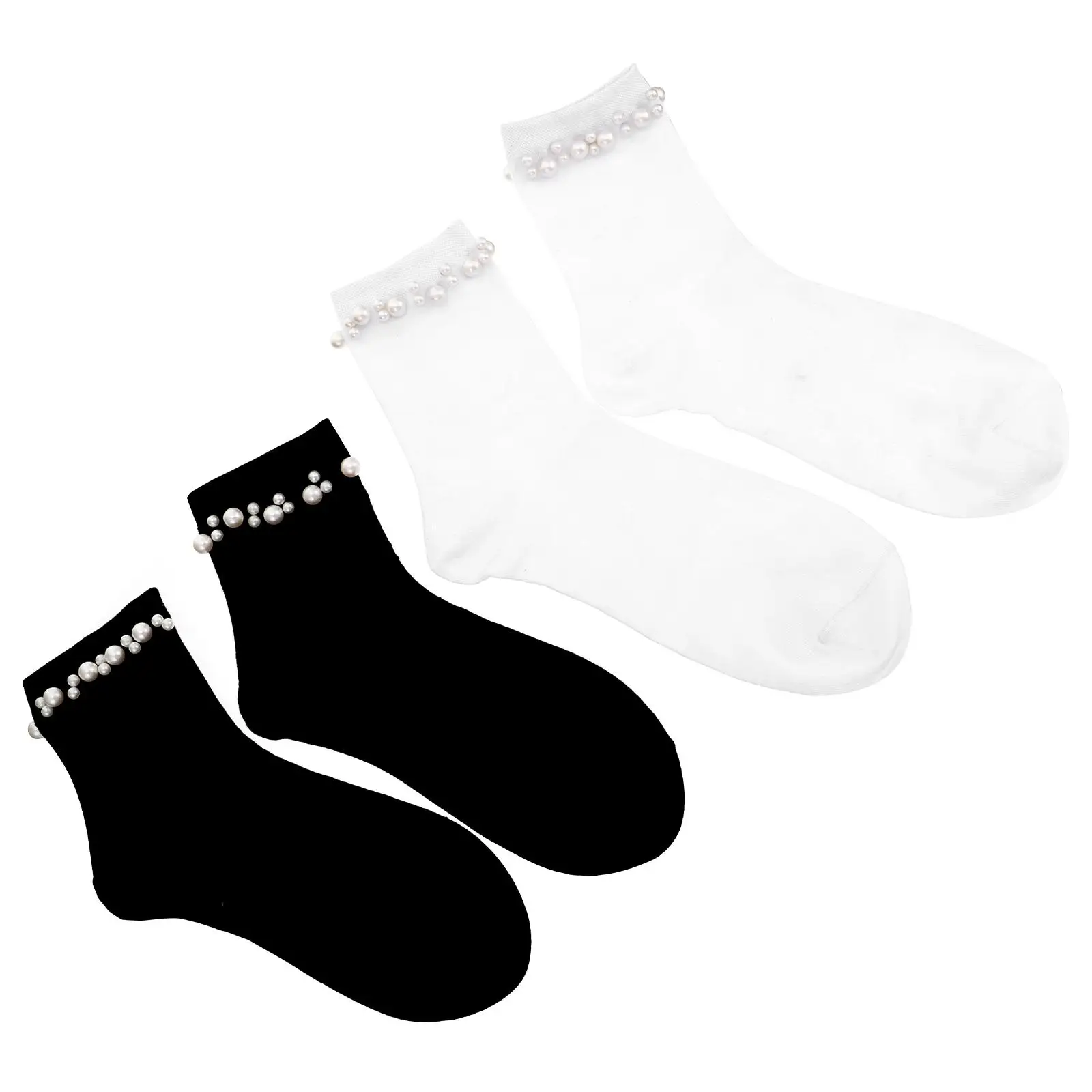 2 Pairs Tube Women Half Crew Casual Pearl Cotton Ankle Socks Low Tube Socks Elastic Workmanship Anti Slip Design Fashionable Eye
2 Pairs Tube Women Half Crew Casual Pearl Cotton Ankle Socks Low Tube Socks Elastic Workmanship Anti Slip Design Fashionable Eye