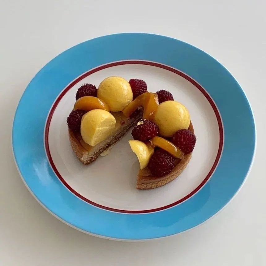 Simple Bright Blue Red Line Dining Plate French Dish Plate Dinner Plate Household Take Pictures of Beautiful Plates Salad Bowl
Simple Bright Blue Red Line Dining Plate French Dish Plate Dinner Plate Household Take Pictures of Beautiful Plates Salad Bowl