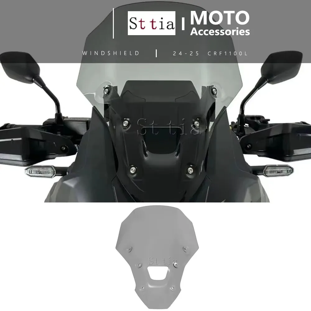 Motorcycle New Fairing Windshield Windscreen Wind Deflector Protector Screen For Honda CRF1100L Africa Twin Adventure Sports 24-
Motorcycle New Fairing Windshield Windscreen Wind Deflector Protector Screen For Honda CRF1100L Africa Twin Adventure Sports 24-
