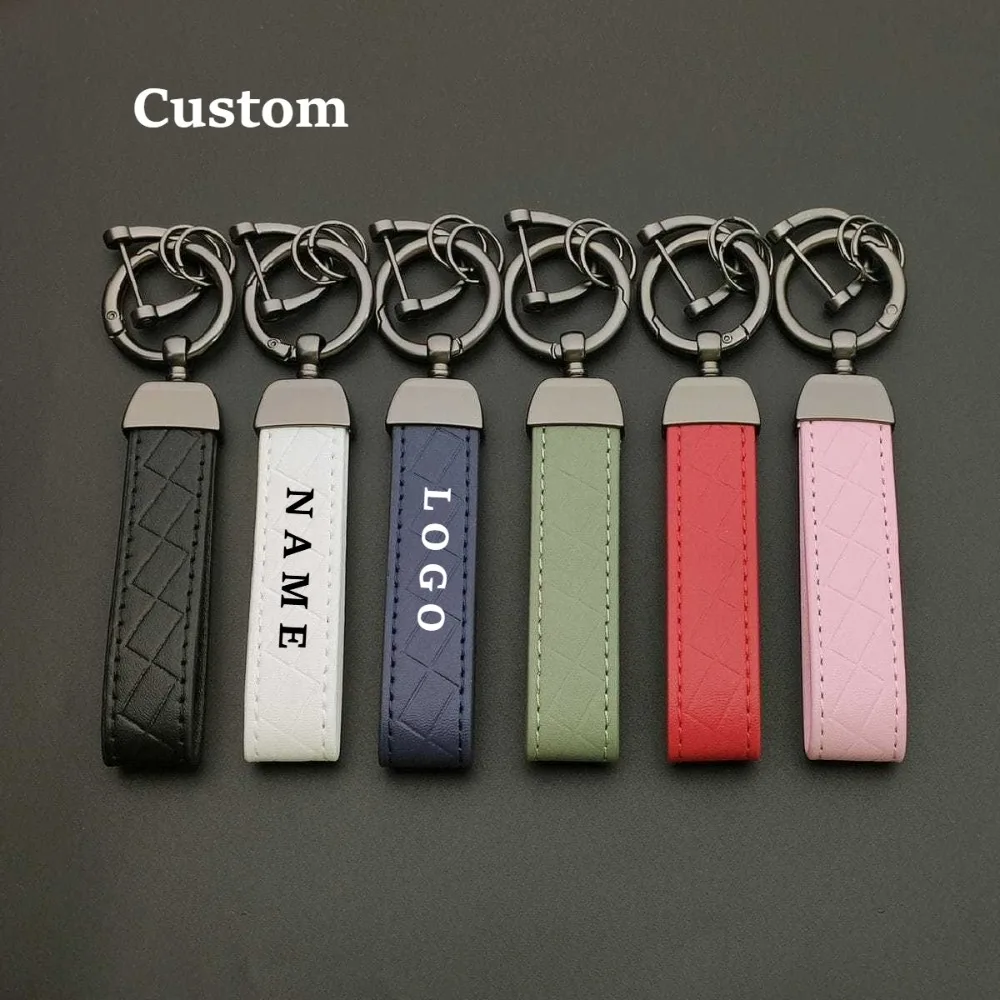 Fashionable Personalized Rendy Grid Patterned Metal Leather Car Keychain Pendant Bag Accessories Multi-color Customized
Fashionable Personalized Rendy Grid Patterned Metal Leather Car Keychain Pendant Bag Accessories Multi-color Customized