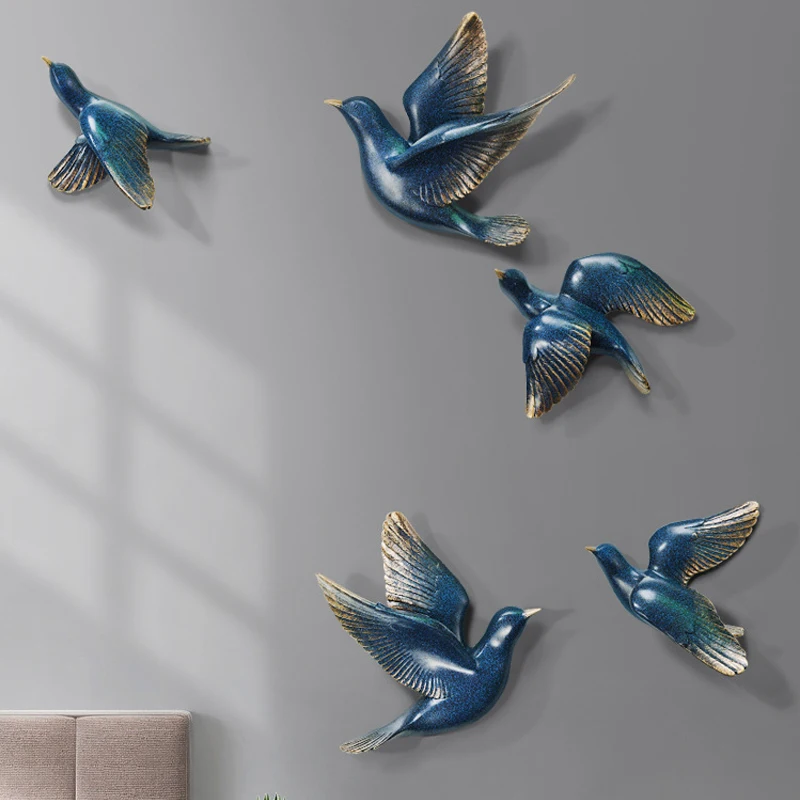 Creative 3D Resin Birds Wall Decoration Sticker Living Room Wall Background Birds Sculpture Wall Hanging Decor For Home
Creative 3D Resin Birds Wall Decoration Sticker Living Room Wall Background Birds Sculpture Wall Hanging Decor For Home