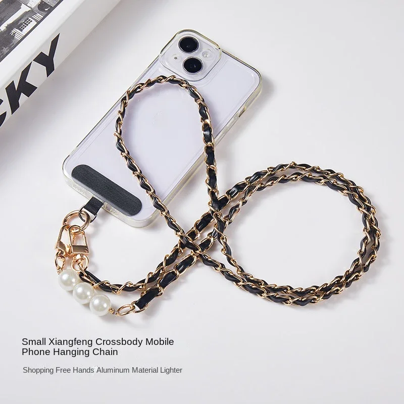 New Universal Phone Strap Anti-lost Lanyard Pearl Pickup Chai Long Neck Shoulder Strap Anti Loss Lanyard for All Phone Case
New Universal Phone Strap Anti-lost Lanyard Pearl Pickup Chai Long Neck Shoulder Strap Anti Loss Lanyard for All Phone Case