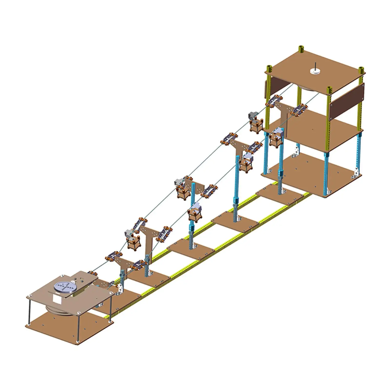 Sightseeing Cable Car Systerm Easy Assembled Teaching Tool Wood Stem Project Science Experiment Set for School Teens Students
Sightseeing Cable Car Systerm Easy Assembled Teaching Tool Wood Stem Project Science Experiment Set for School Teens Students