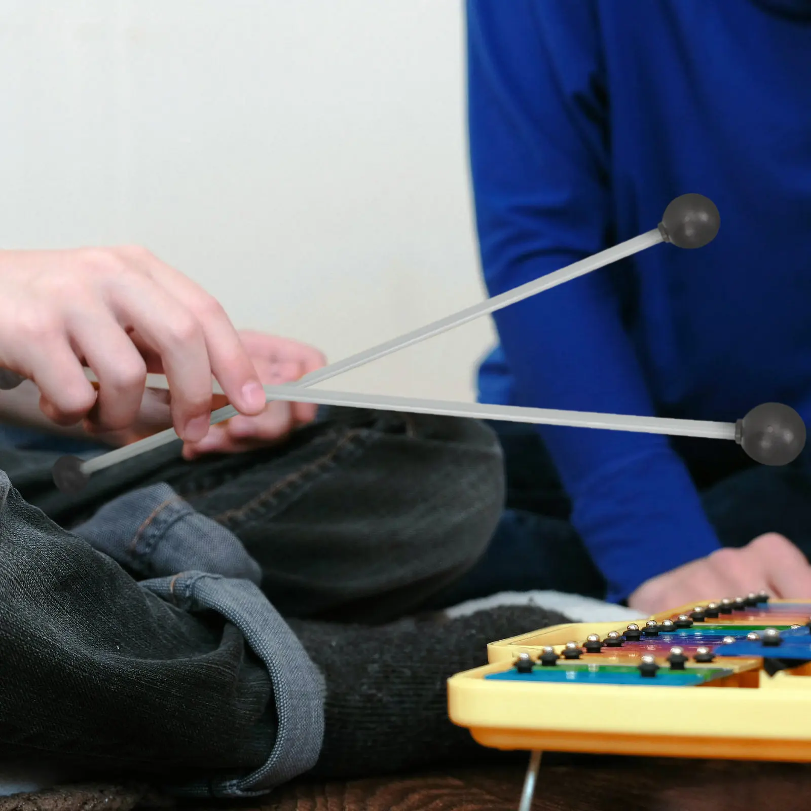 2Pcs Portable Double-Head Percussion Mallets Soft Rubber Head Xylophone Marimba Drumsticks Practice Sticks Lightweight Music
2Pcs Portable Double-Head Percussion Mallets Soft Rubber Head Xylophone Marimba Drumsticks Practice Sticks Lightweight Music