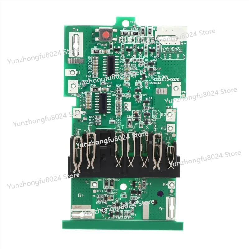 AT59 BSL36A18 Lithium-Ion Battery Protection Board PCB Board for 36V 18V MultiVolt MV Lithium-Ion Battery
AT59 BSL36A18 Lithium-Ion Battery Protection Board PCB Board for 36V 18V MultiVolt MV Lithium-Ion Battery