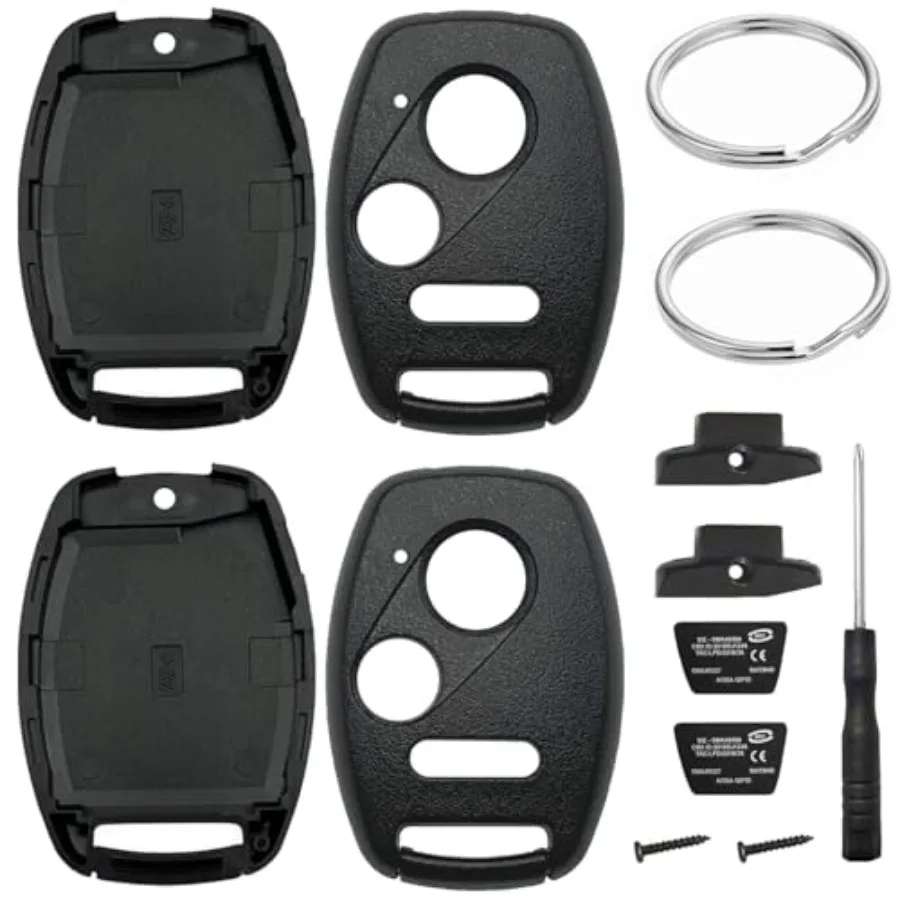 2 Pack Key Fob Shell Case Replacement for Honda Civic LX Accord Crosstour Coupe CR-V CR-Z Pilot Fit Insight Ridgeline Odyssey 2
2 Pack Key Fob Shell Case Replacement for Honda Civic LX Accord Crosstour Coupe CR-V CR-Z Pilot Fit Insight Ridgeline Odyssey 2