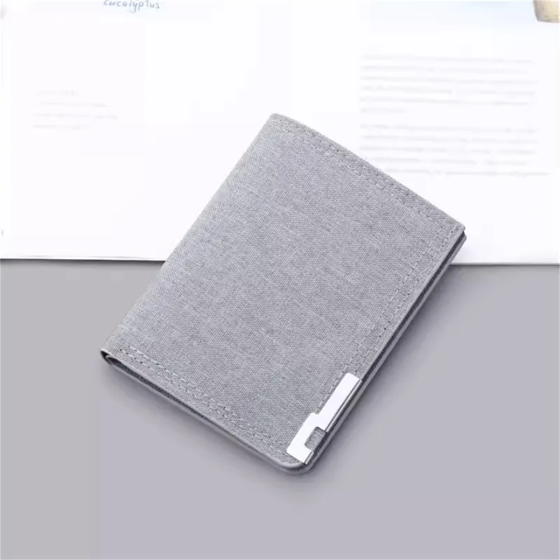 Men's Wallet Short Style High Quality Canvas Card Holder Male Purse Zipper Large Capacity Canvas Bifold Wallet For Men
Men's Wallet Short Style High Quality Canvas Card Holder Male Purse Zipper Large Capacity Canvas Bifold Wallet For Men