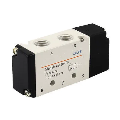 4A210-08 2-позиционный 4-ходовой 5-портовый пневматический клапан управления воздухом
4A210-08 2-позиционный 4-ходовой 5-портовый пневматический клапан управления воздухом
