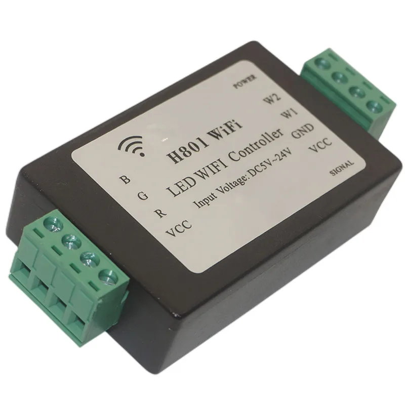 Контроллер H801 светодиодный RGB, контроллер RGBW Wi-Fi для детской фотоленты, фотолента 4 канала * 4 а, выход для 5050, 2835, фотолента
Контроллер H801 светодиодный RGB, контроллер RGBW Wi-Fi для детской фотоленты, фотолента 4 канала * 4 а, выход для 5050, 2835, фотолента