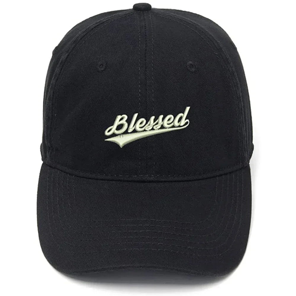 Lyprerazy Men's Baseball Cap Blessed Embroidery Hat Cotton Embroidered Casual Baseball Caps
Lyprerazy Men's Baseball Cap Blessed Embroidery Hat Cotton Embroidered Casual Baseball Caps