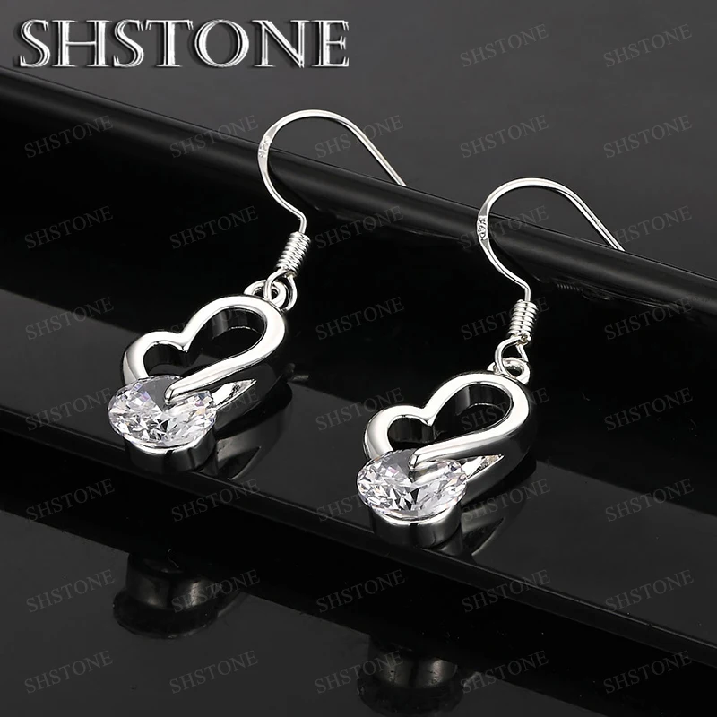 Fashion 925 Silver Drop Earring Men Women Valentine's Day Gift High Quality Sterling Silver Jewelry Party Wedding Accessories
Fashion 925 Silver Drop Earring Men Women Valentine's Day Gift High Quality Sterling Silver Jewelry Party Wedding Accessories