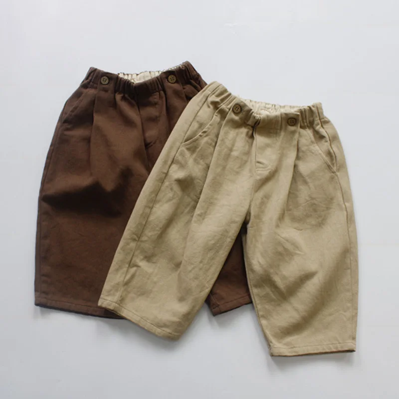 Korean Spring New Kids Pants Solid Boys Girls Pants Fashion Children Trousers Kids Jeans Loose Baby Boy Girls Clothes 1-8Y
Korean Spring New Kids Pants Solid Boys Girls Pants Fashion Children Trousers Kids Jeans Loose Baby Boy Girls Clothes 1-8Y