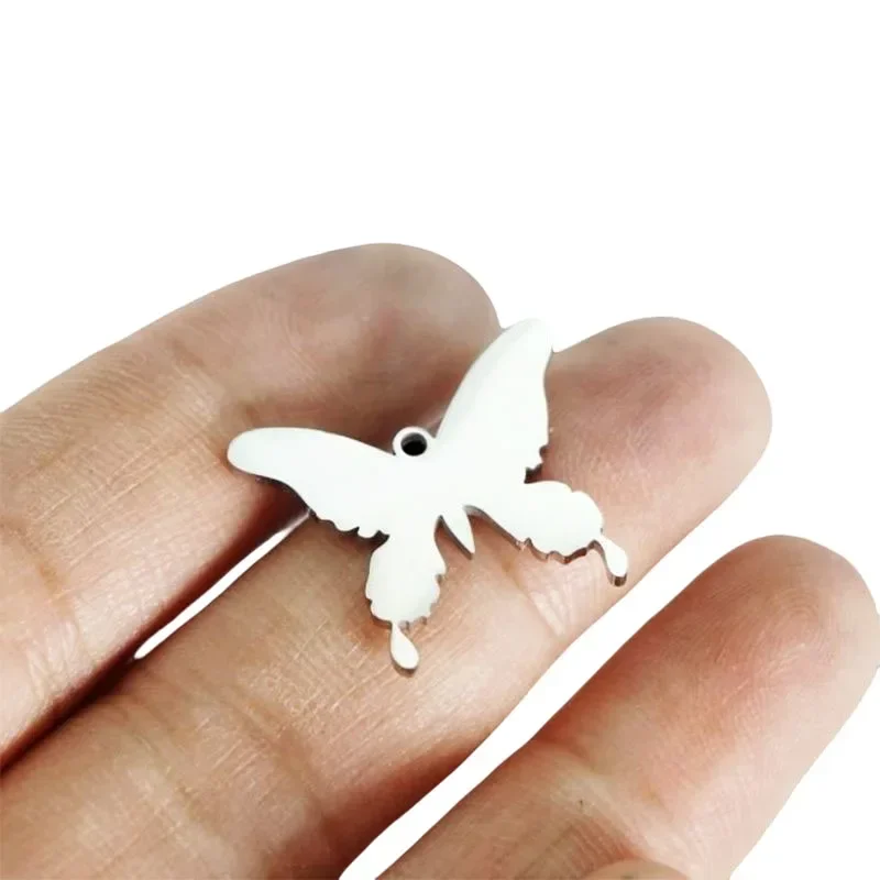 WZNB 4Pcs Butterfly Charms Mirror Moth Stainless Steel Pendant for Jewelry Making Diy Earring Necklace Accessories Wholesale
WZNB 4Pcs Butterfly Charms Mirror Moth Stainless Steel Pendant for Jewelry Making Diy Earring Necklace Accessories Wholesale