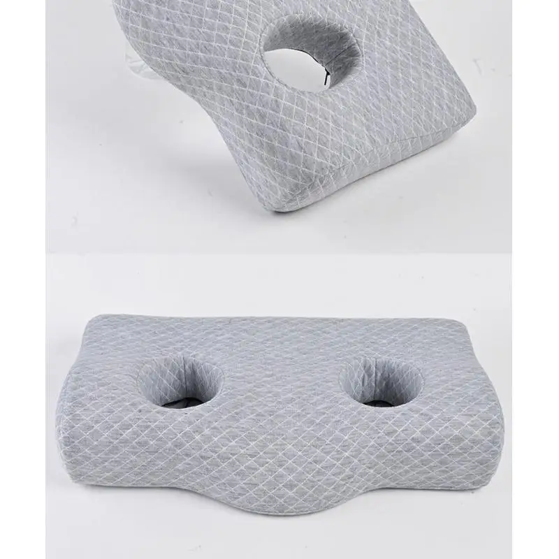 Ear Pillows with Ear Hole Breathable Cushion Soft Cervical Pillow Side Sleeping Pillow for Side Sleepers Ear Pain Headphones
Ear Pillows with Ear Hole Breathable Cushion Soft Cervical Pillow Side Sleeping Pillow for Side Sleepers Ear Pain Headphones