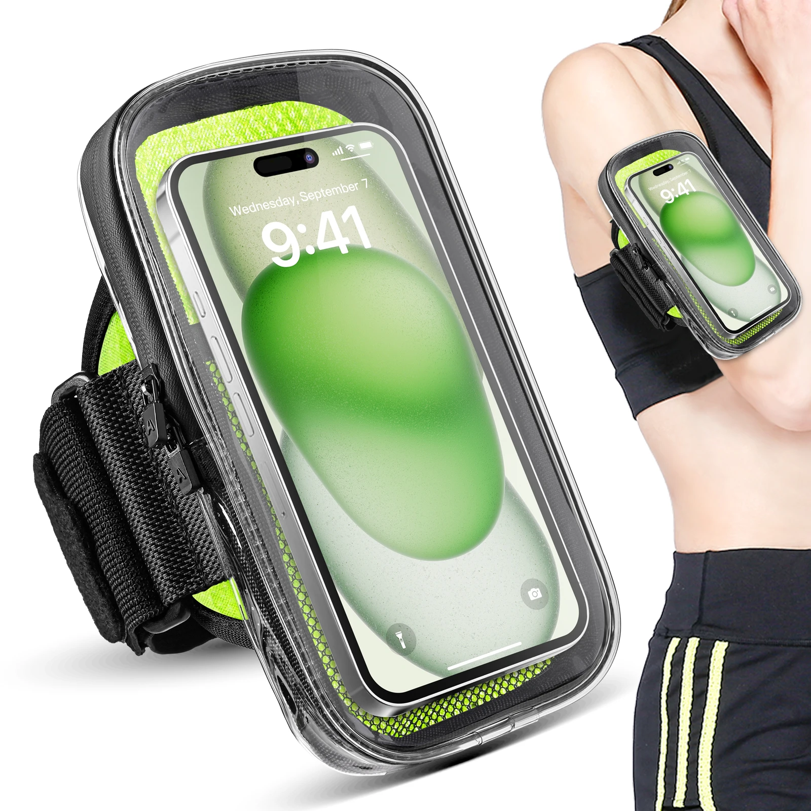 Clear Touch Screen Running Sport Armband Bag For Iphone 16pro 15 14 13 12 11 Pro Max 15 Plus Breathable Elastic Belt Arm Pouch
Clear Touch Screen Running Sport Armband Bag For Iphone 16pro 15 14 13 12 11 Pro Max 15 Plus Breathable Elastic Belt Arm Pouch