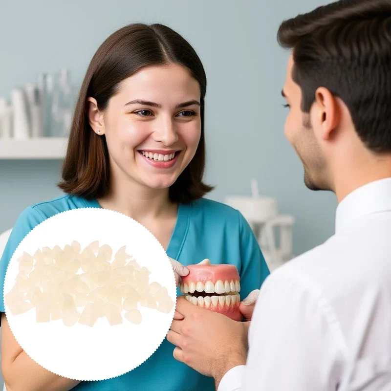 1 Bag Dental Temporary Crown Material For Anterior/Molar Teeth Veneers Gum Protection And Stable
1 Bag Dental Temporary Crown Material For Anterior/Molar Teeth Veneers Gum Protection And Stable