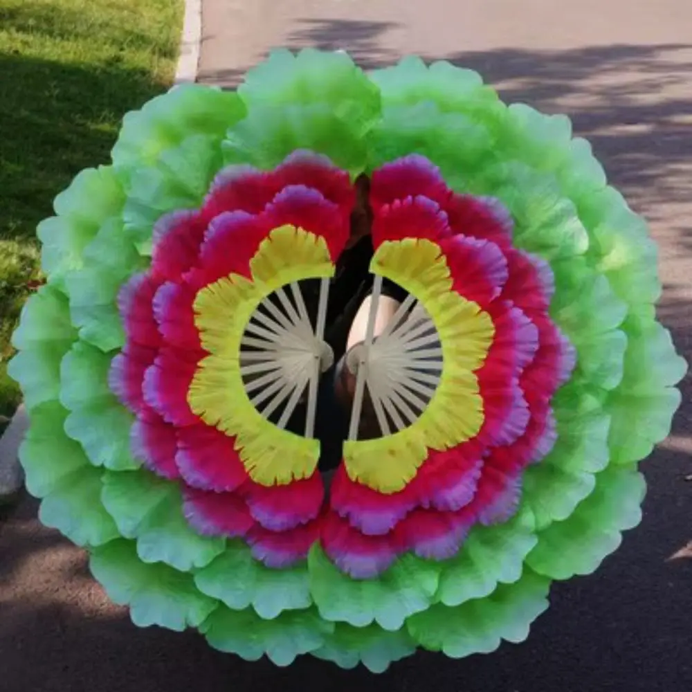 80/90cm Half-folded Dance Fan 4/5 Layers 10 Styles Square Dance Fan Adult Club Performance Props
80/90cm Half-folded Dance Fan 4/5 Layers 10 Styles Square Dance Fan Adult Club Performance Props