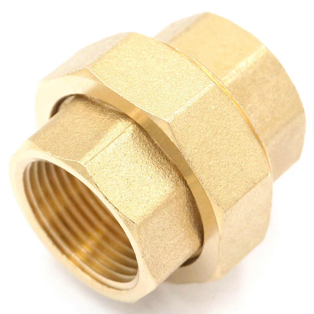3/4" BSP Female Thread Brass Pipe Union Connector Coupling Plumbing Fittings Water Air Fuel Oil
3/4" BSP Female Thread Brass Pipe Union Connector Coupling Plumbing Fittings Water Air Fuel Oil