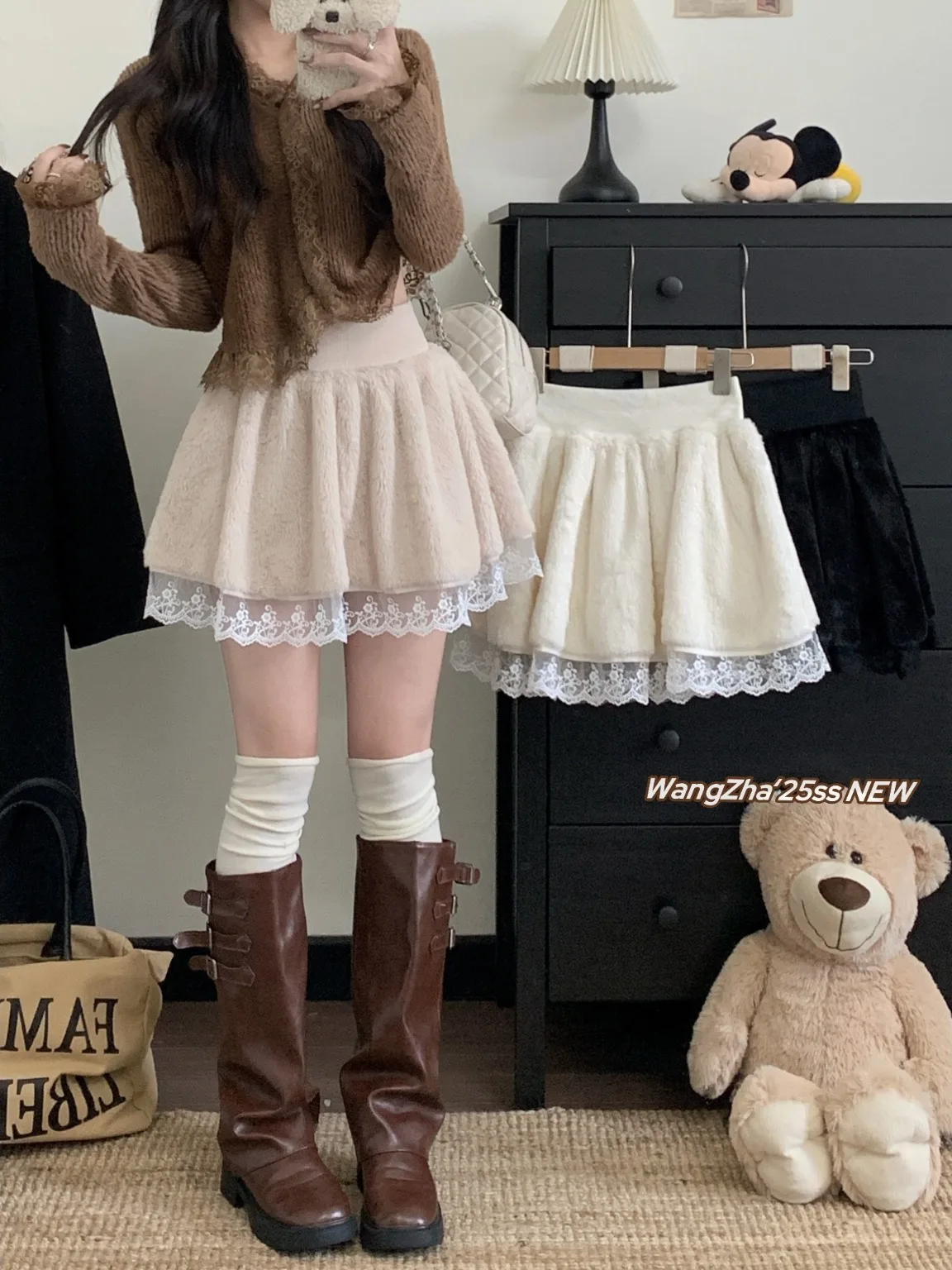 Женская модная универсальная юбка Sweet Sle с высокой талией, А-силуэта, плиссированная, с кружевными вставками, из смесового хлопка
Женская модная универсальная юбка Sweet Sle с высокой талией, А-силуэта, плиссированная, с кружевными вставками, из смесового хлопка