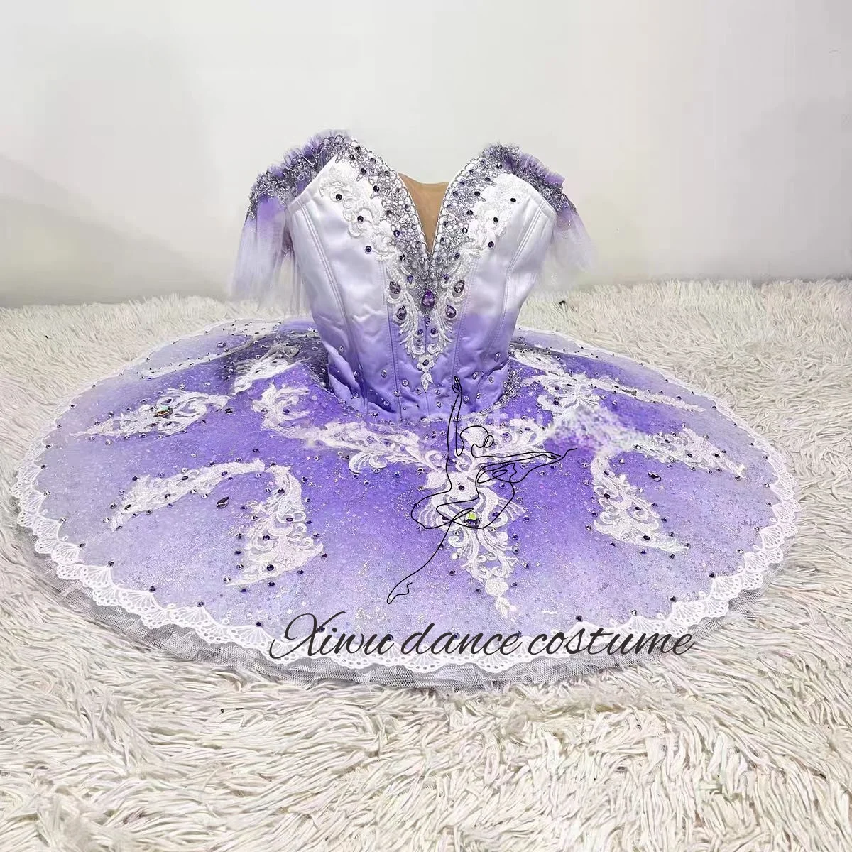 Фиолетовый, черный, Спящая красавица, балетная пачка, кукла Fiary, профессиональный балетный костюм, женское блинное блюдо в форме колокольчика
Фиолетовый, черный, Спящая красавица, балетная пачка, кукла Fiary, профессиональный балетный костюм, женское блинное блюдо в форме колокольчика