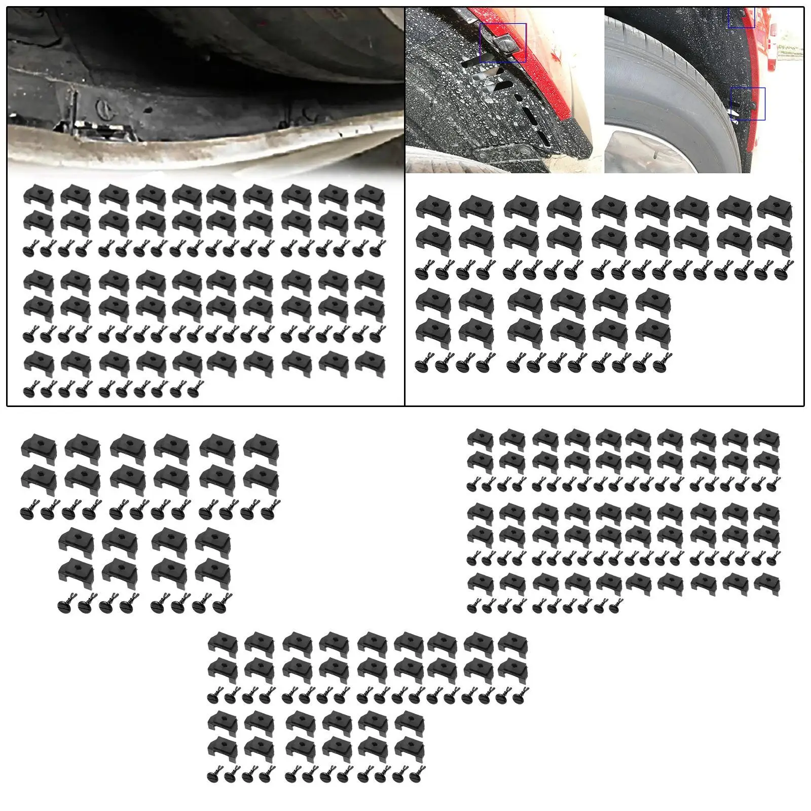 Car Front Fender Bumper Cover Clip Kit Engine Under Cover Parts Push Type Replaceable Accessories Replacement Car Bumper Clips
Car Front Fender Bumper Cover Clip Kit Engine Under Cover Parts Push Type Replaceable Accessories Replacement Car Bumper Clips