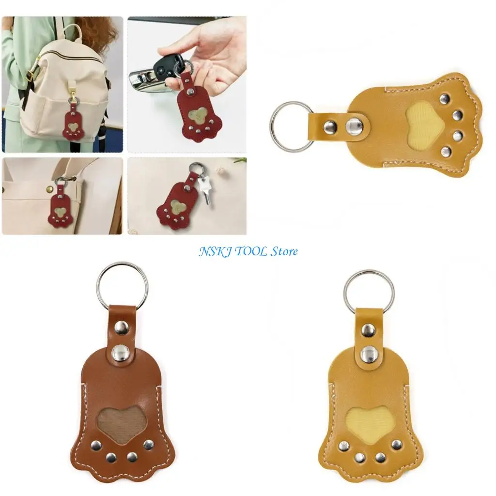 L8RC Pet Furs Souvenir Keychain With Metal Accent PU leather Memorial For Cats Dogs Portable Animal Hair Keyring
L8RC Pet Furs Souvenir Keychain With Metal Accent PU leather Memorial For Cats Dogs Portable Animal Hair Keyring