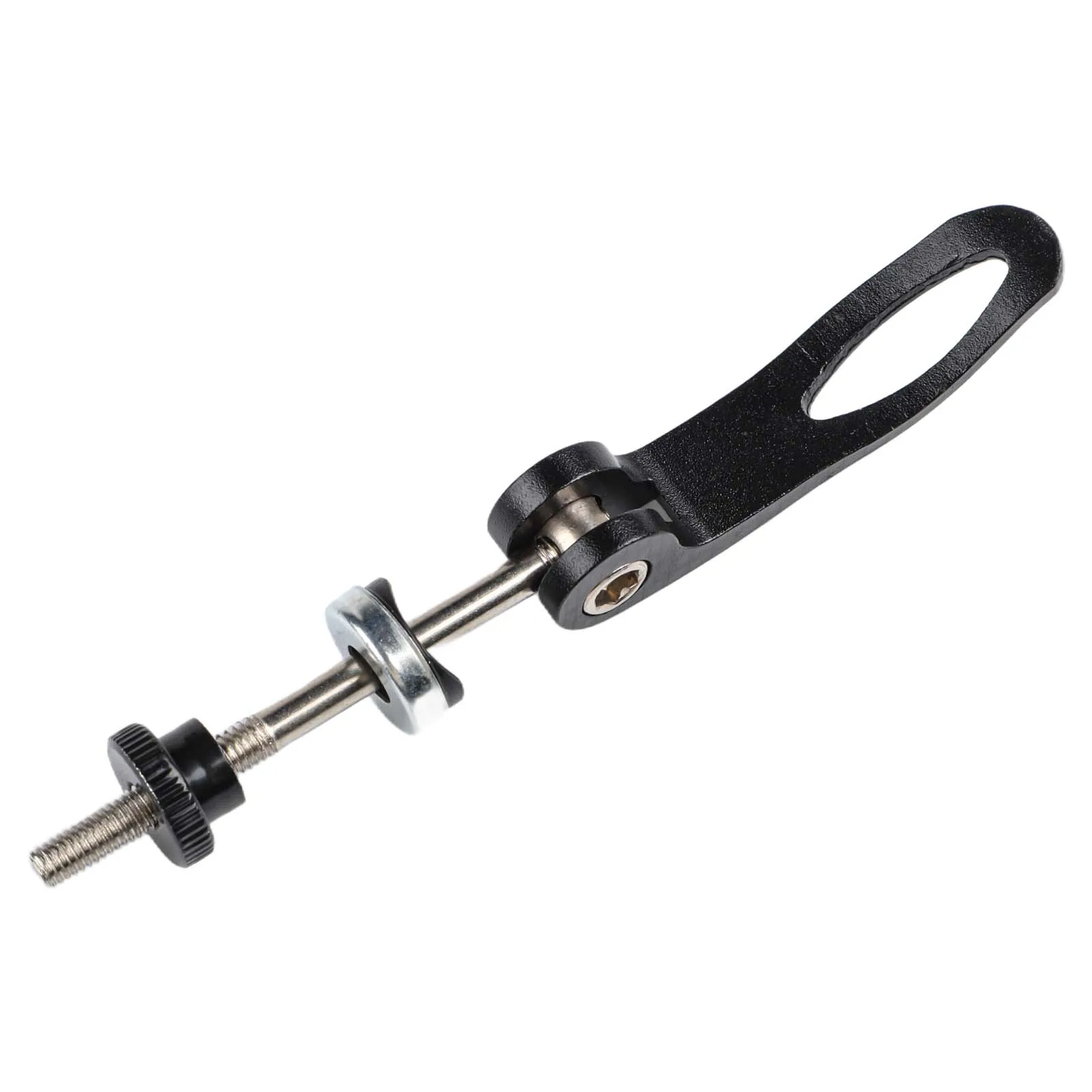 Aluminum Alloy Seat Post Quick Release Clamp for Adult Bikes and Scooters Designed for Reliable Seat Position Locking
Aluminum Alloy Seat Post Quick Release Clamp for Adult Bikes and Scooters Designed for Reliable Seat Position Locking