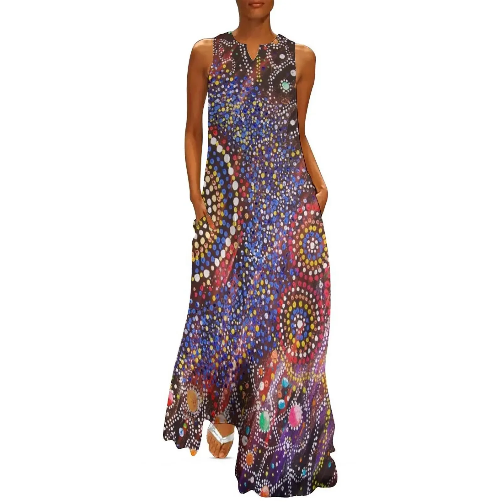 The Southern Cross Yaraan-doo - the place of the white gum-tree 2 Long Dress elegant guest wedding dress Women's dresses Dress
The Southern Cross Yaraan-doo - the place of the white gum-tree 2 Long Dress elegant guest wedding dress Women's dresses Dress