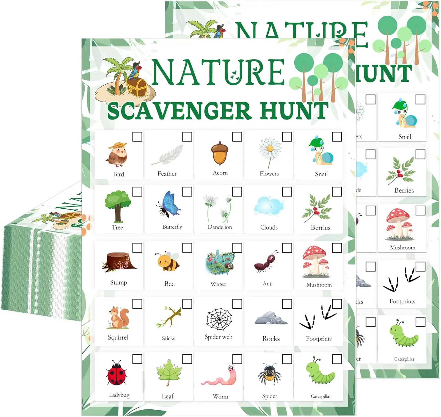 Nature Scavenger Hunt Card 5 x 7 inch Camping Scavenger Treasure Hunt Card Camping Road Trip Vehicle Birthday Outdoor Indoor
Nature Scavenger Hunt Card 5 x 7 inch Camping Scavenger Treasure Hunt Card Camping Road Trip Vehicle Birthday Outdoor Indoor