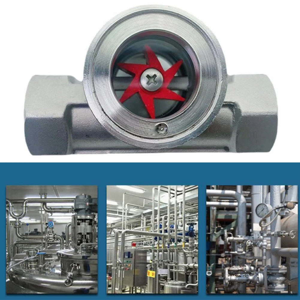 DN10 - DN50 Water Flow Indicator Stainless Steel 304 Sight Glass Water Flow Indicator For Pipeline Observation Flow Sensors
DN10 - DN50 Water Flow Indicator Stainless Steel 304 Sight Glass Water Flow Indicator For Pipeline Observation Flow Sensors