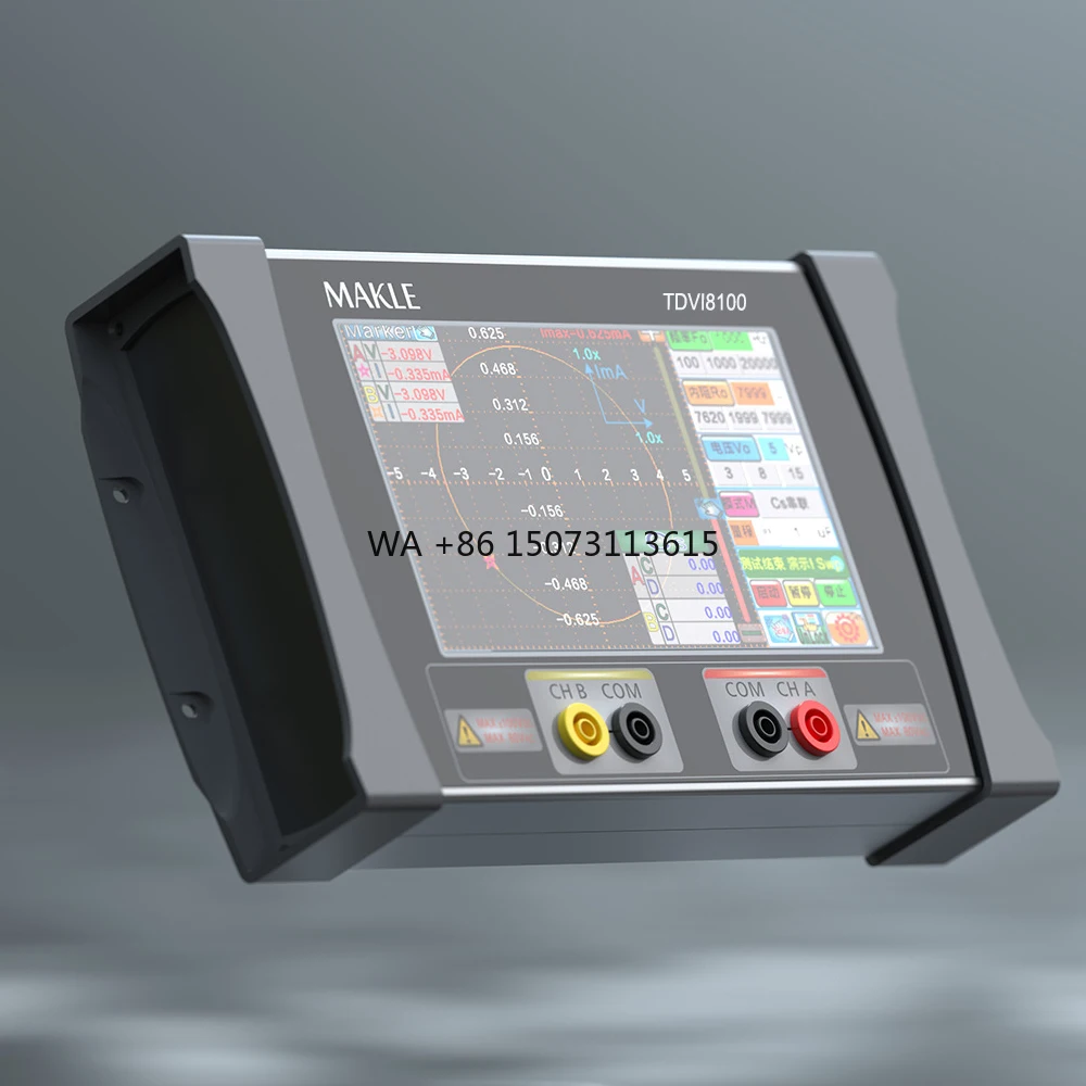 MAKLE TDVI8100 PCB Troubleshooter Vi Curve Tester Capacitance Inductance Test Curve Tester Measuring Tools
MAKLE TDVI8100 PCB Troubleshooter Vi Curve Tester Capacitance Inductance Test Curve Tester Measuring Tools